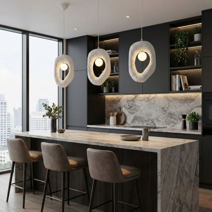 Brilagi - Rippvalgusti kaablil WABI SABI 1xG9/8W/230V valge