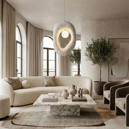 Brilagi - Rippvalgusti kaablil WABI SABI 1xG9/8W/230V valge