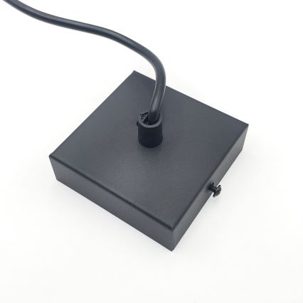 Brilagi - rippvalgusti köiega CRISPINA 1xGU10/10W/230V must