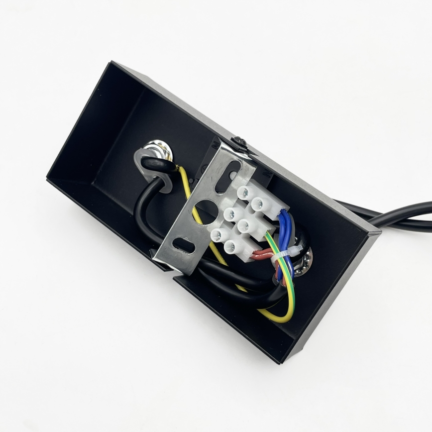 Brilagi - Rippvalgusti riputuskaabliga MALONY 6xE14/20W/230V must