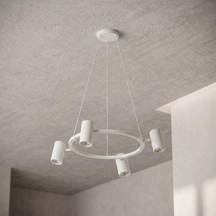 Brilagi - Rippvalgusti SELE kaabliga 4xGU10/30W/230V valge