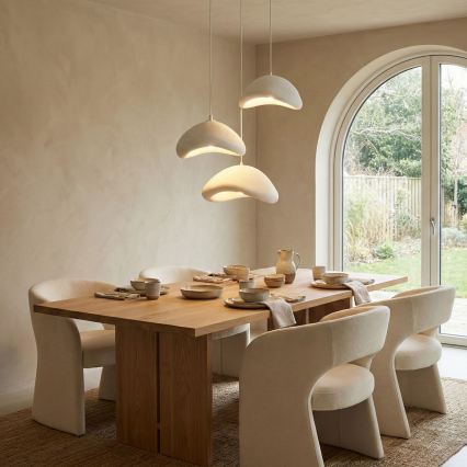 Brilagi - Rippvalgusti WABI SABI 3xE27/40W/230V läbimõõt 82 cm valge