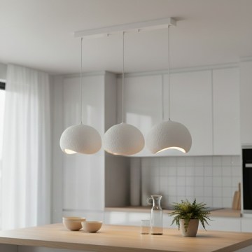 Brilagi - rippvalgusti YONTU kaabliga 3xE27/40W/230V valge