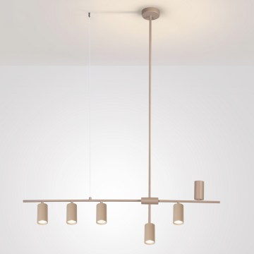 Brilagi - Riputatav lühter CRANE 6xGU10/30W/230V beež