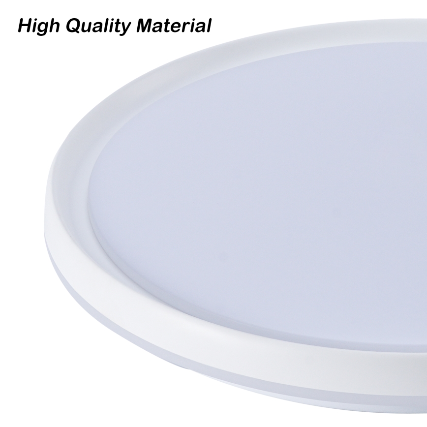Brilagi - LED hämardatav laevalgusti RIVO LED/72W/230V 3000-6000K valge läbimõõt 50 cm + kaugjuhtimispult