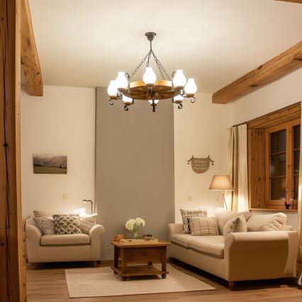 Brilagi - ROATA ketiga lühter 8xE14/40W/230V läbimõõt 70 cm pöök