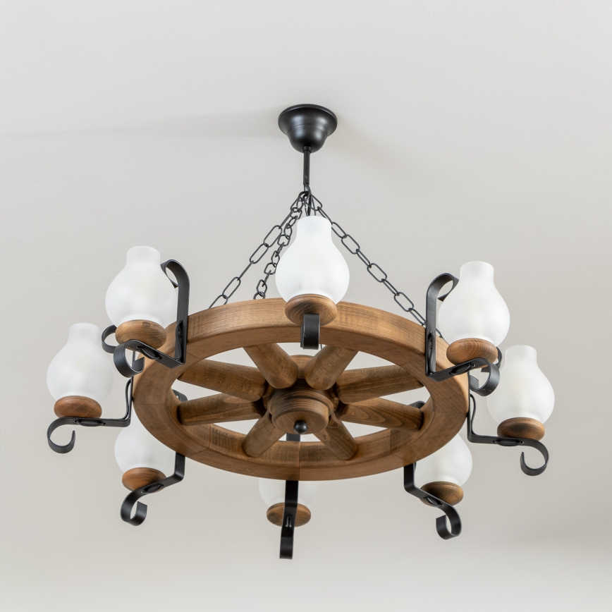 Brilagi - ROATA ketiga lühter 8xE14/40W/230V läbimõõt 70 cm pöök