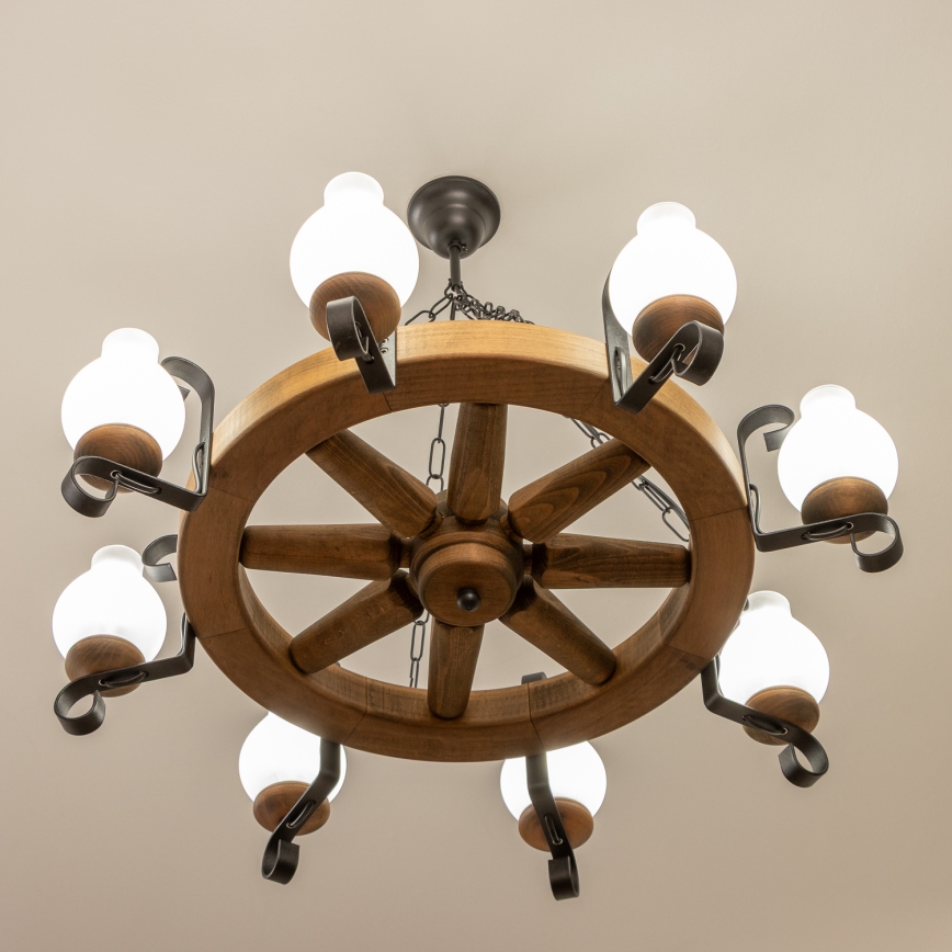 Brilagi - ROATA ketiga lühter 8xE14/40W/230V läbimõõt 70 cm pöök