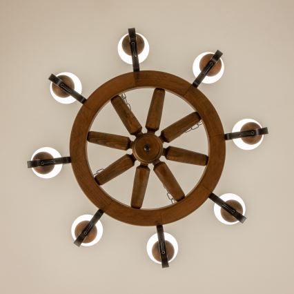 Brilagi - ROATA ketiga lühter 8xE14/40W/230V läbimõõt 70 cm pöök