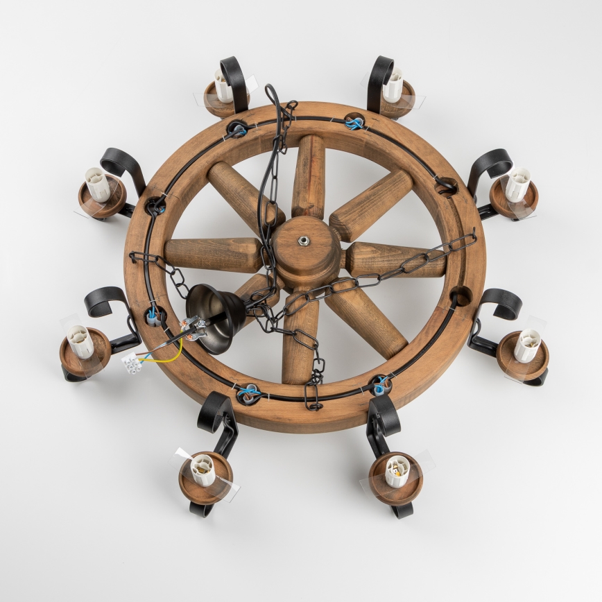 Brilagi - ROATA ketiga lühter 8xE14/40W/230V läbimõõt 70 cm pöök