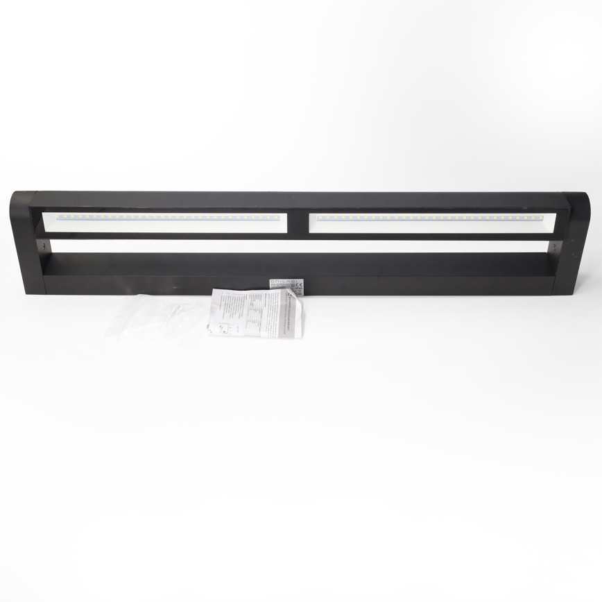 BRILAGI - LED Välisseinale mõeldud fassaadivalgusti SALERNO LED/24W/230V 66 cm must IP65
