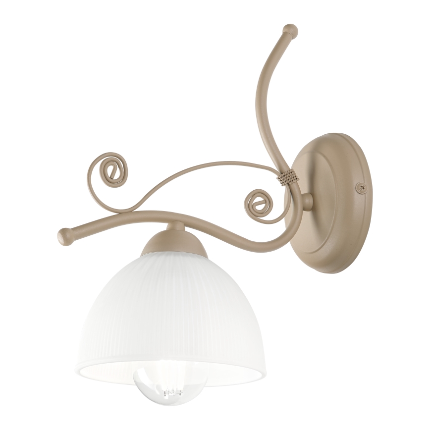 Brilagi - Seinalamp ANTICO MODERN 1xE27/60W/230V beež