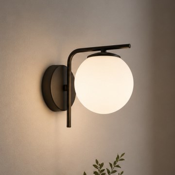 Brilagi - seinalamp MILO 1xE27/60W/230V must