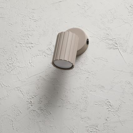 Brilagi - Seinale kinnitatav spottvalgusti CRISPINA 1xGU10/10W/230V beež