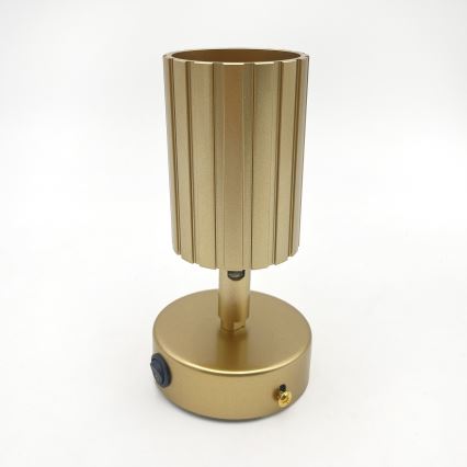 Brilagi - Seinale kinnitatav spottvalgusti CRISPINA 1xGU10/10W/230V kuldne