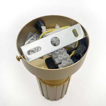 Brilagi - Seinale kinnitatav spottvalgusti CRISPINA 1xGU10/10W/230V kuldne