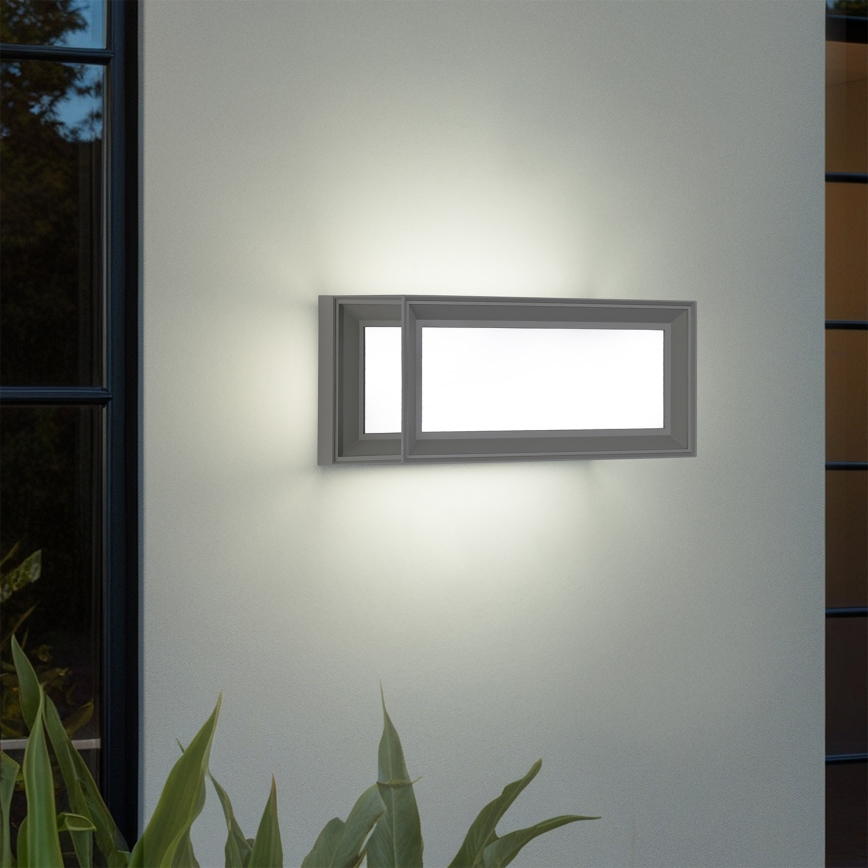 Brilagi - LED välisseinale paigaldatav seinavalgusti liikumisanduriga PARKER LED/12W/230V hall IP44