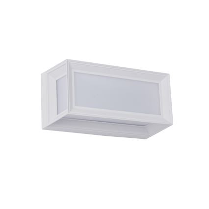 Brilagi - PARKER LED/12W/230V välisseinavalgusti anduriga, valge, IP44