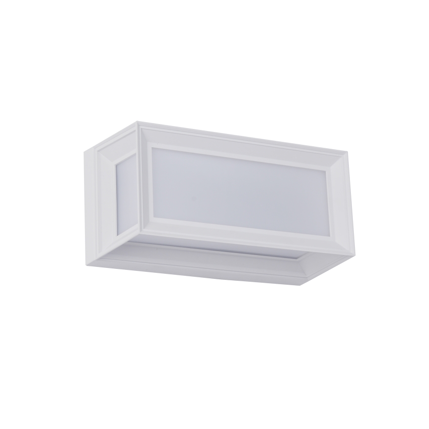 Brilagi - PARKER LED/12W/230V välisseinavalgusti anduriga, valge, IP44