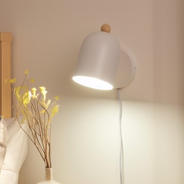 Brilagi - seinale paigaldatav punktvalgusti GALLION 1xE27/15W/230V valge