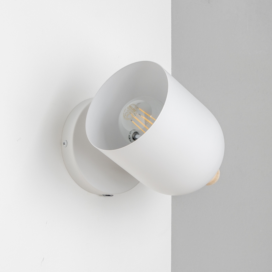Brilagi - seinale paigaldatav punktvalgusti GALLION 1xE27/15W/230V valge