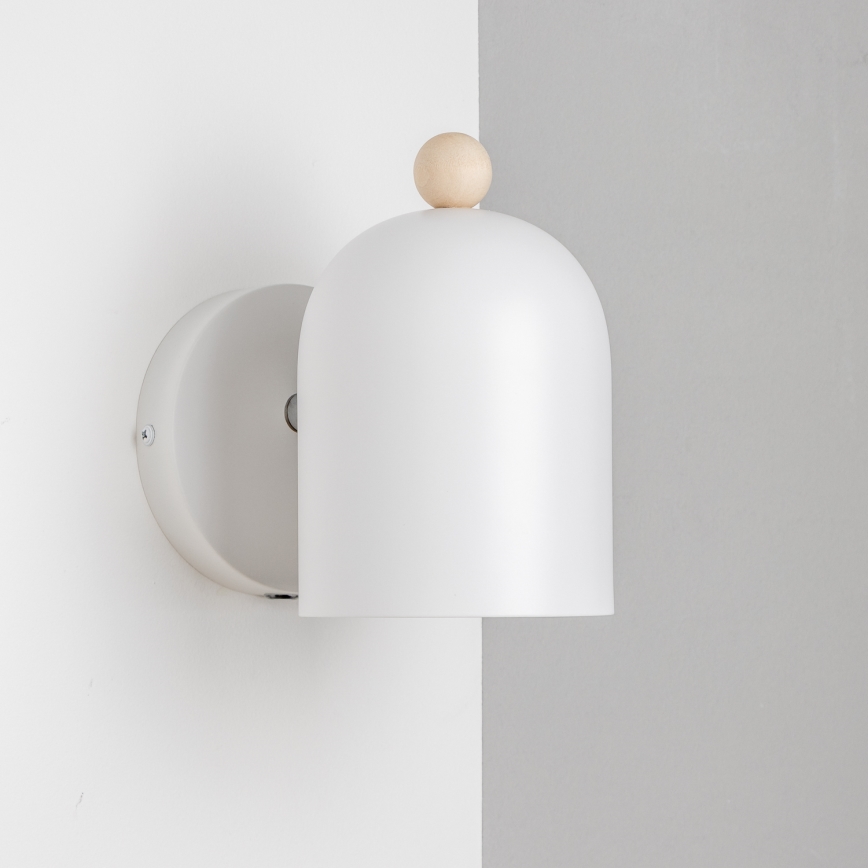 Brilagi - seinale paigaldatav punktvalgusti GALLION 1xE27/15W/230V valge