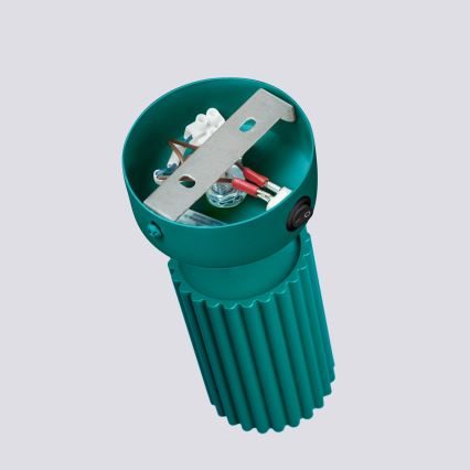 Brilagi - Seinale paigaldatav spottvalgusti CRESTO 1xGU10/10W/230V türkiissinine