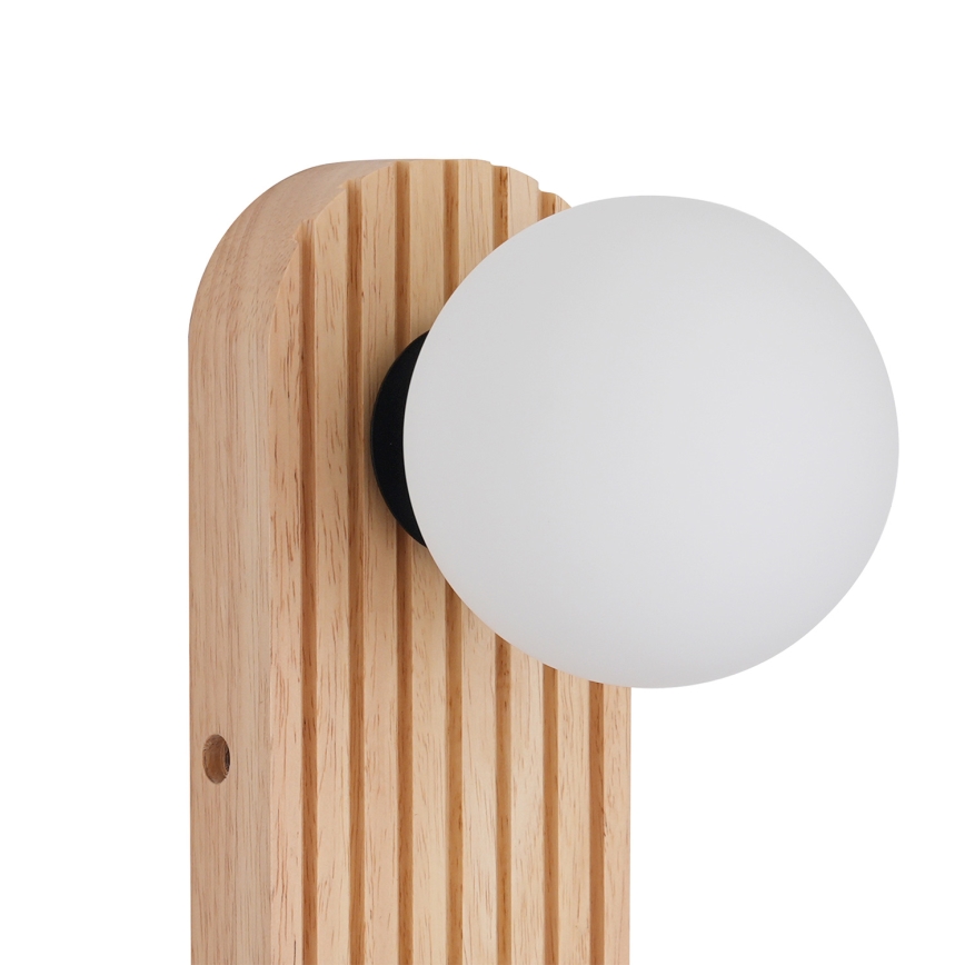 Brilagi - Seinapealne spottvalgusti MODERN WOOD 1xG9/5W/230V + 1xGU10/8W puit