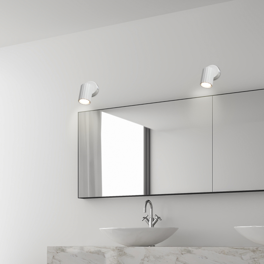 Brilagi - seinale paigaldatav spotvalgusti CRISPINA 1xGU10/10W/230V valge