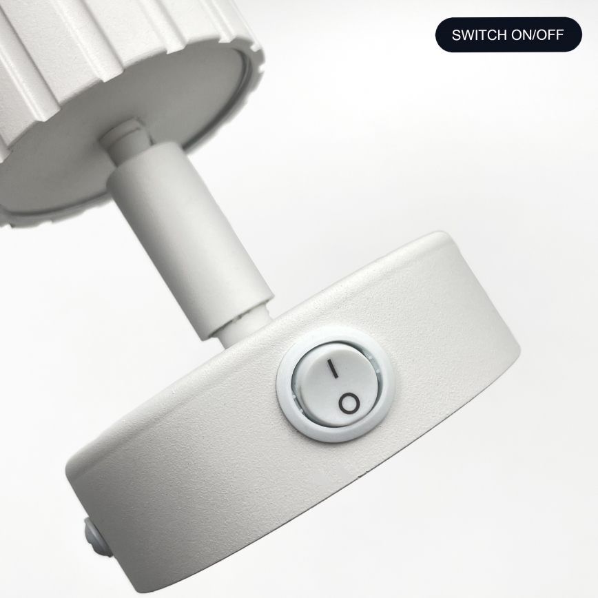 Brilagi - seinale paigaldatav spotvalgusti CRISPINA 1xGU10/10W/230V valge