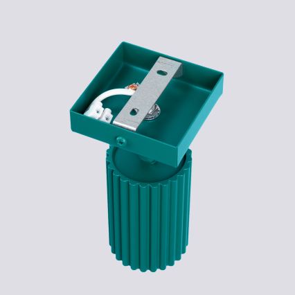 Brilagi - Seinale paigaldatav suunatav spott CRESTO 1xGU10/10W/230V türkiissinine