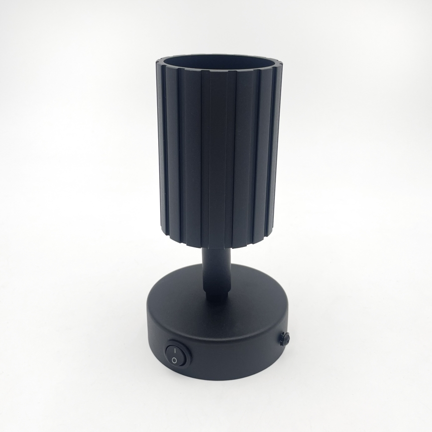 Brilagi - Seinale paigaldatav suunatav valgusti CRISPINA 1xGU10/10W/230V must