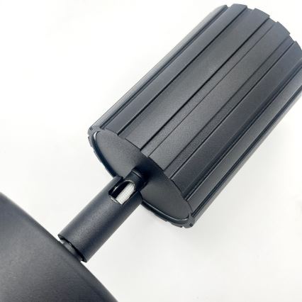 Brilagi - Seinale paigaldatav suunatav valgusti CRISPINA 1xGU10/10W/230V must