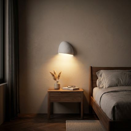 Brilagi - Seinale paigaldatav valgusti WABI SABI 1xE14/40W/230V valge