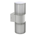 BRILAGI - Seinale paigaldatav välisvalgusti ARMOR 2xGU10/35W/230V IP44 hall