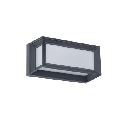 Brilagi - LED välisseinavalgusti liikumisanduriga PARKER LED/12W/230V antratsiit IP44