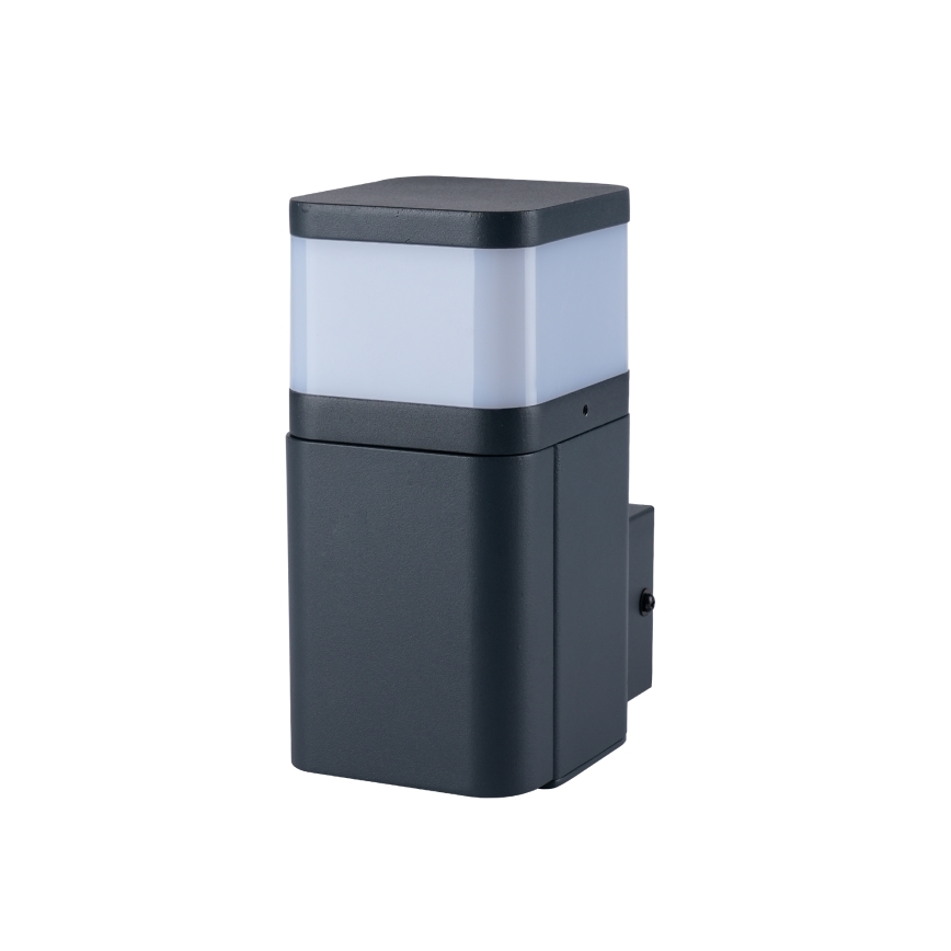 Brilagi - PILLAR välisseinavalgusti SCHUKO-pesaga 1xG9/11W/230V IP44 antratsiit