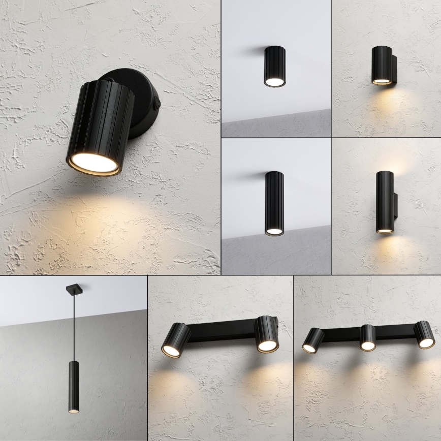 Brilagi - Seinaspott CRISPINA 1xGU10/10W/230V must