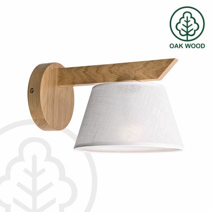 Brilagi - Seinavalgusti ANTHONY 1xE14/40W/230V tamm/valge