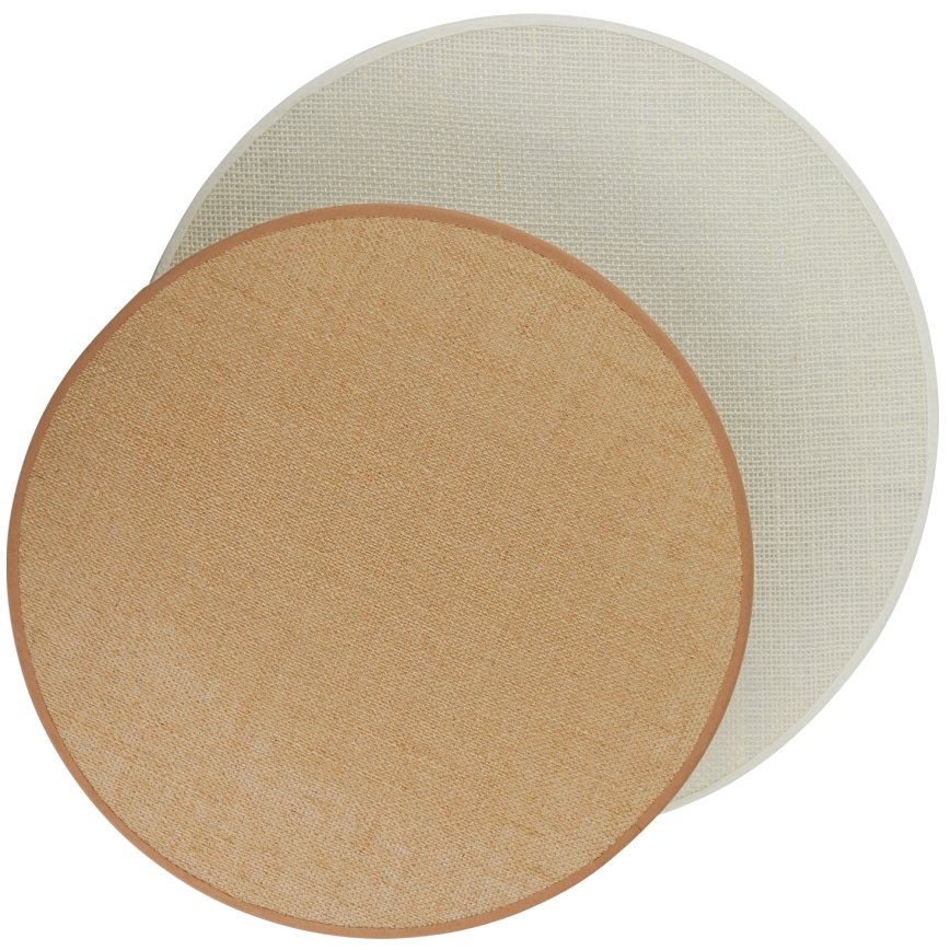 Brilagi - Seinavalgusti CIRCLES 1xE27/15W/230V 35x32 cm beež/kreemikas