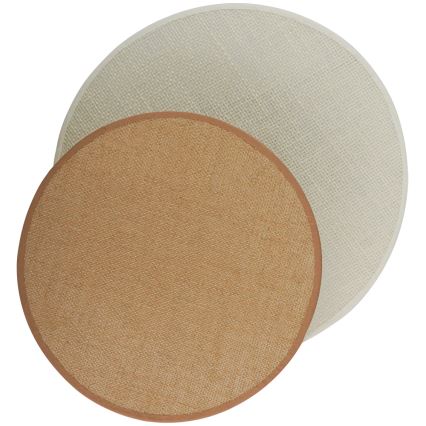 Brilagi - Seinavalgusti CIRCLES 1xE27/15W/230V 45x45 cm beež/kreemikas