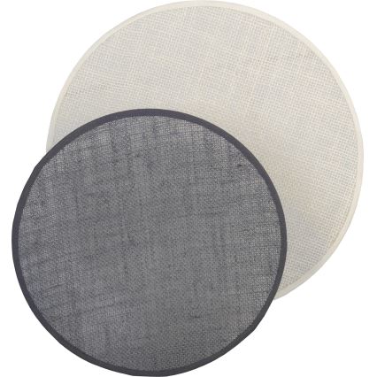 Brilagi - Seinavalgusti CIRCLES 1xE27/60W/230V läbimõõt 35 cm kreem/hall