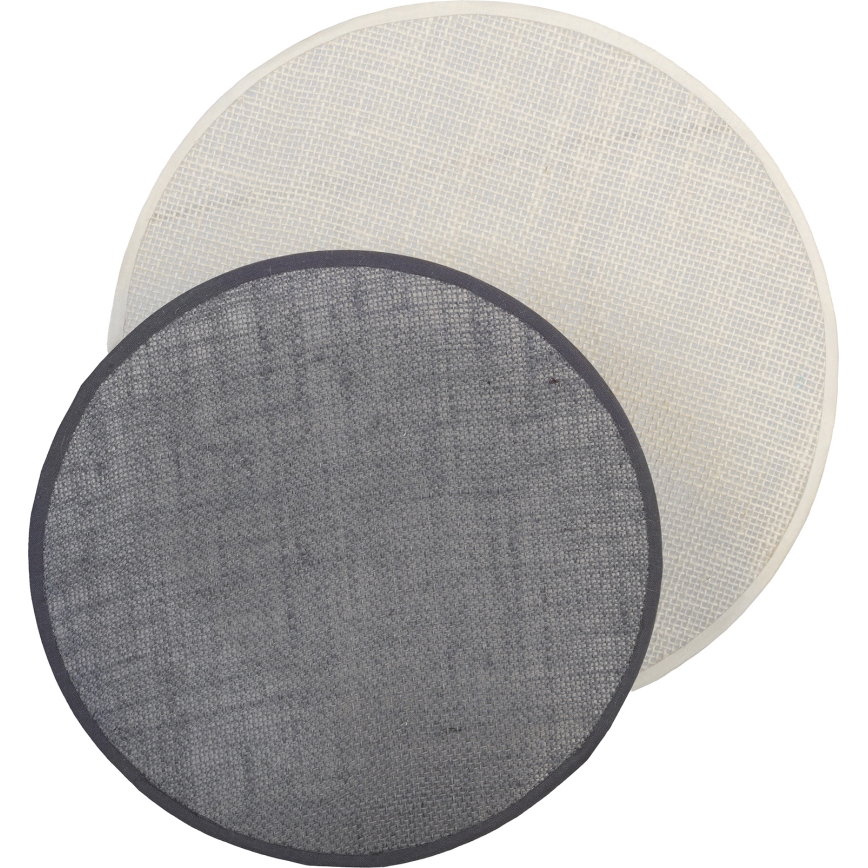 Brilagi - Seinavalgusti CIRCLES 1xE27/60W/230V läbimõõt 35 cm kreem/hall