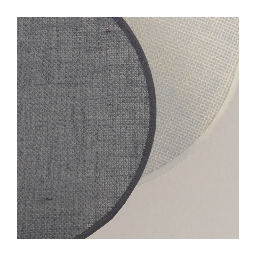 Brilagi - Seinavalgusti CIRCLES 1xE27/60W/230V läbimõõt 35 cm kreem/hall
