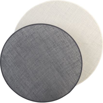 Brilagi - Seinavalgusti CIRCLES 1xE27/60W/230V, läbimõõt 45 cm, kreemjas/hall