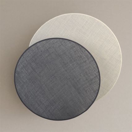 Brilagi - Seinavalgusti CIRCLES 1xE27/60W/230V, läbimõõt 45 cm, kreemjas/hall