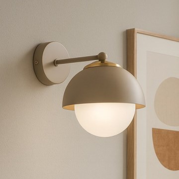 Brilagi - Seinavalgusti COSMO 1xE27/60W/230V beež/kuldne