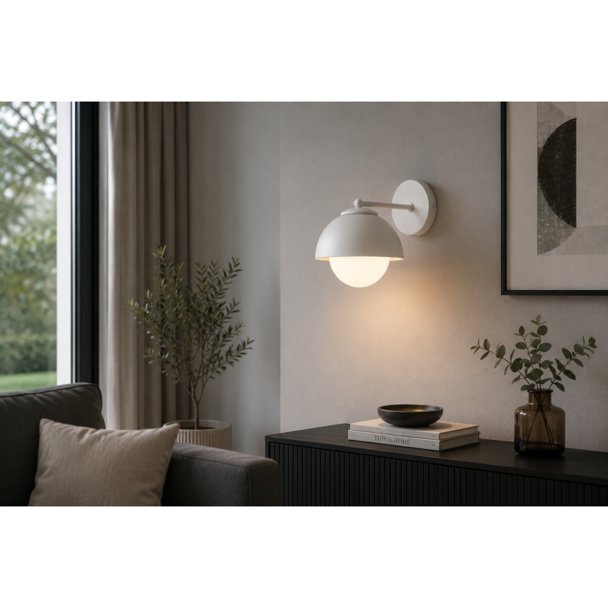 BRILAGI - Seinavalgusti COSMO 1xE27/60W/230V valge