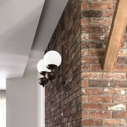 Brilagi - Seinavalgusti COTTAGE 2xG9/40W/230V pöök/valge