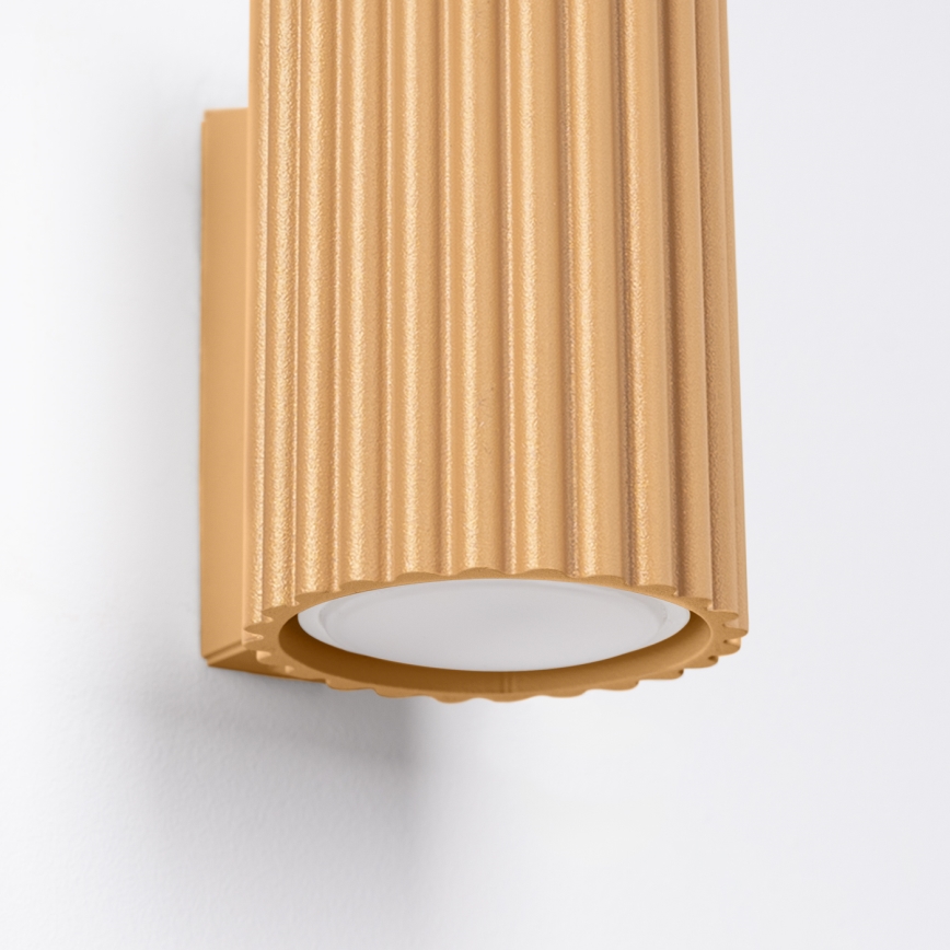 Brilagi - Seinavalgusti CRESTO 1xGU10/10W/230V 10 cm kuldne